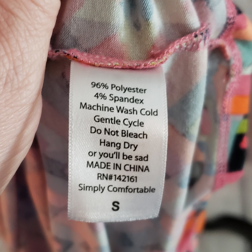 Lularoe Irma Top Sz Small - Picture 6 of 7